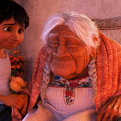 ミゲルとひいおばあさんのココ