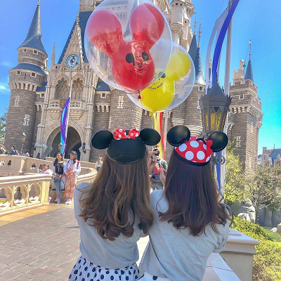 ミニーイヤーハットコーデ