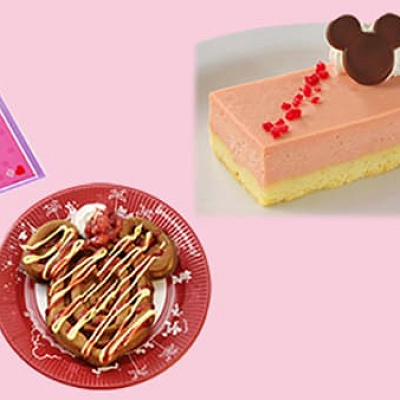 ミニーマウスまん（左上）