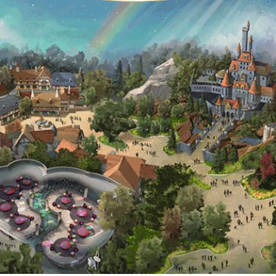 ミニーのグリーティング施設