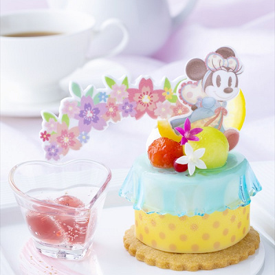ミニーのスプリング・デイドリーム　ケーキセット