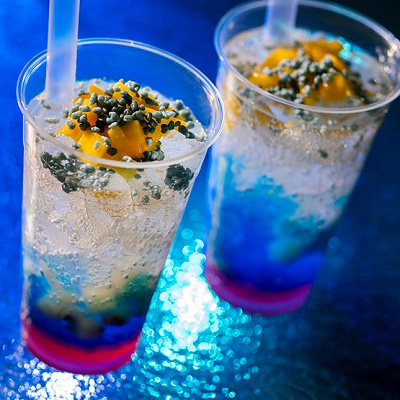 ミスティッククリスタル・ドリンク（ピーチ＆マンゴー）