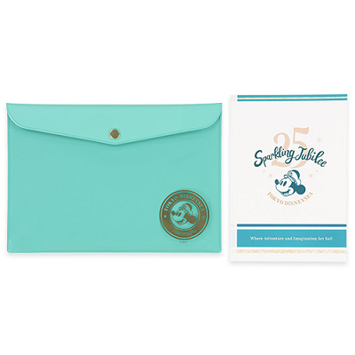 ノート＆フラップケース(ディズニーシー25周年グッズ)