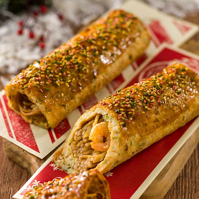 お好み焼きロール