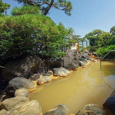 源泉かけ流し露天風呂