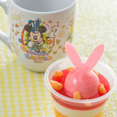 オレンジゼリー＆バニラムース