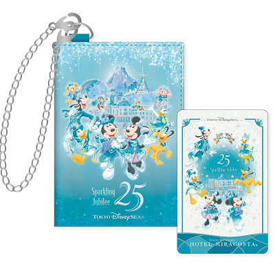 オリジナルデザインのカードキー＆キーケース（ミラコスタ）