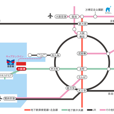 大阪路線図
