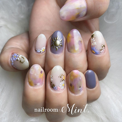 絵画のようなデザイン