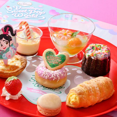 パルパルーザ第3弾スペシャルメニュー「スウィーツ・ポップ・ワールドセット」