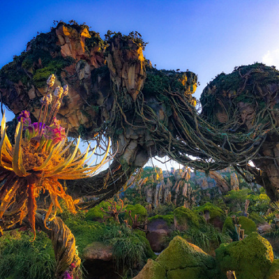 「アバター」の世界が再現されたパンドラ