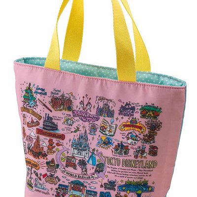 パークマップモチーフのスーベニアランチケース