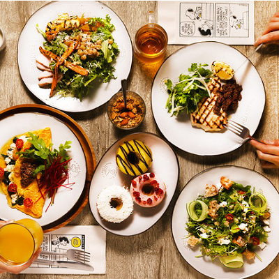 ピーナッツカフェの食事