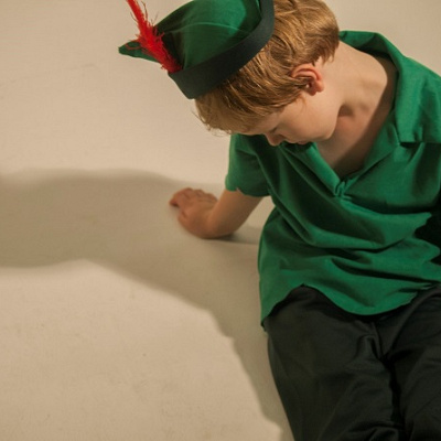 ピーターパン。永遠の子供の仮装はやはり子供が似合います。