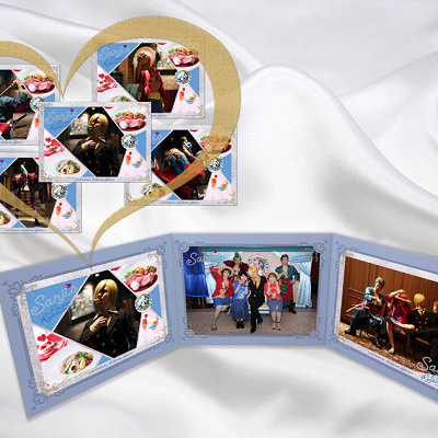 麦わらの一味と写真撮影