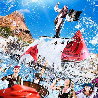 ディズニーシーで海賊たちが大暴れ！
