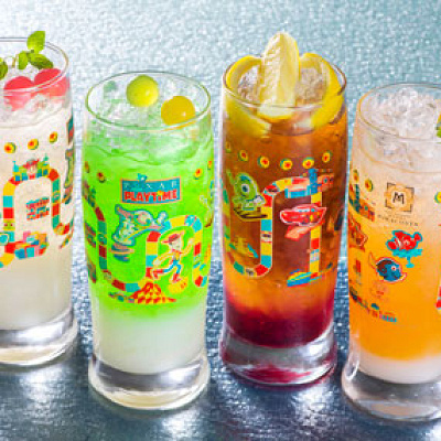 “ピクサー・プレイタイム” スペシャルノンアルコールカクテル（コレクタブルグラス付き）