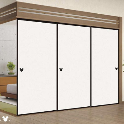 無地のふすま紙（ミッキー取手）