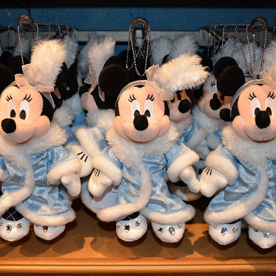 ぬいぐるみバッジ（ミニー）