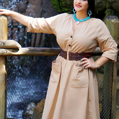 ポカホンタスコーデ