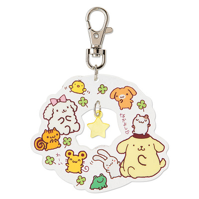 ポムポムプリン アクリルキーホルダー