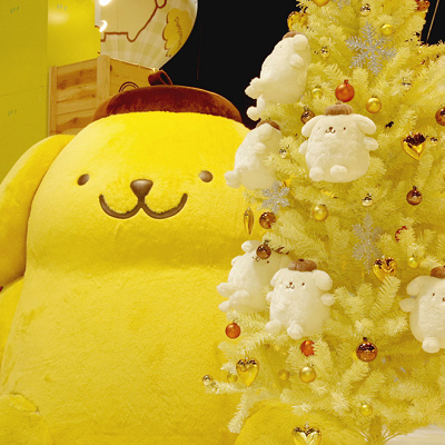 ポムポムプリンのクリスマスツリー