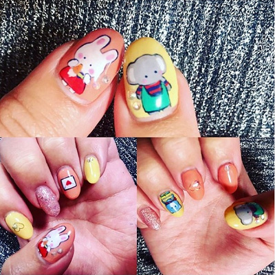 ポップでかわいいチアリーチャムネイル！