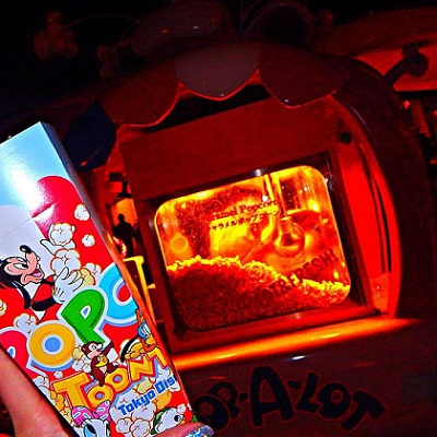 小腹がすいたらポップコーン♪