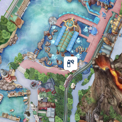 ポートディスカバリーの自動販売機の場所