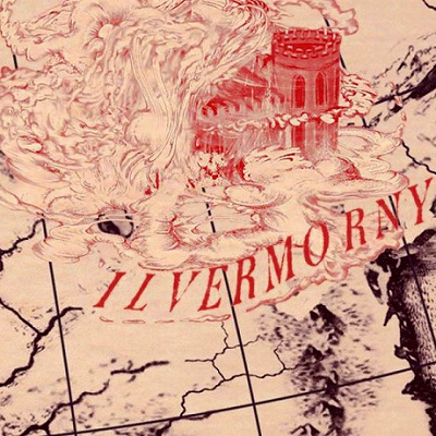 「Pottermore」魔法学校の世界地図（イルヴァーモーニー）