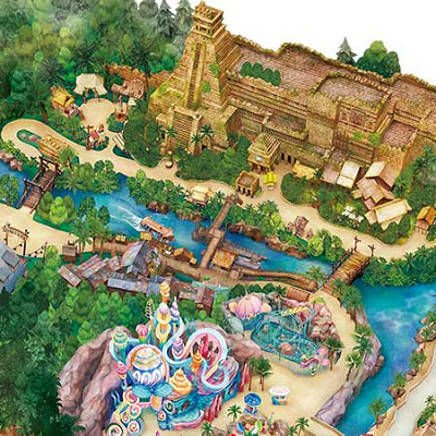 レイジング・スピリッツがあるのは☆印の位置