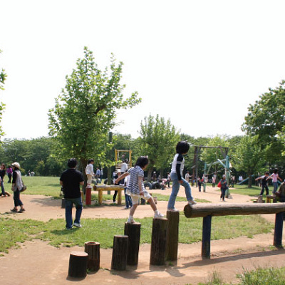 牧場アスレチックがきもちいい！