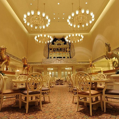 ホテル内のレストラン