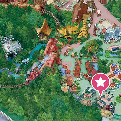 ロイヤルストリート・ベランダの場所