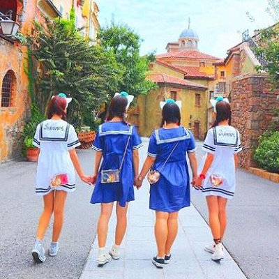 セーラーワンピ