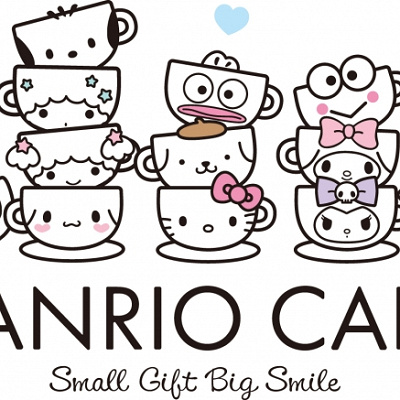 サンリオカフェのロゴ