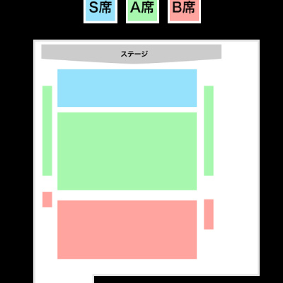 「ダッフィー＆フレンズのワンダフル・フレンドシップ」の座席表