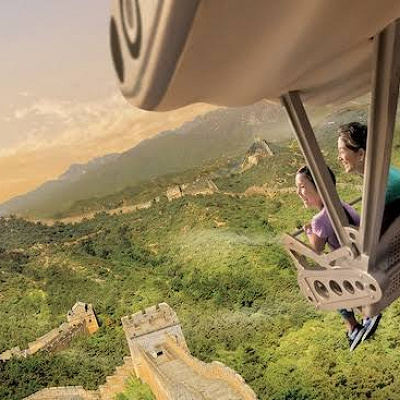 上海ディズニー版「ソアリン」