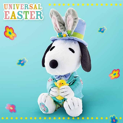 スヌーピーのウサ耳ぬいぐるみ／ユニバのイースターグッズ2020