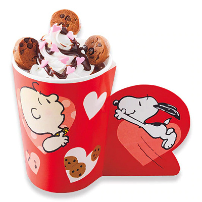 スヌーピーのホットチョコレート