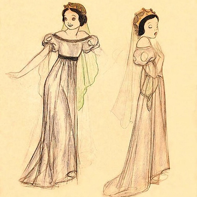 白雪姫のコンセプトアート