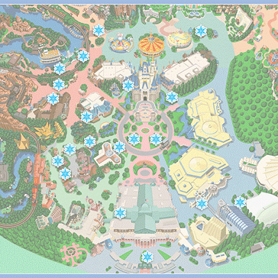 スノーギース出没マップ