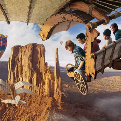 「ソアリン：ファンタスティック・フライト」体験イメージ