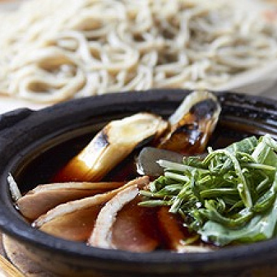 鴨つけそば／しのぶ庵