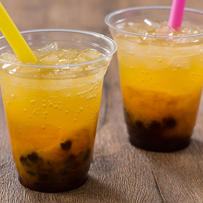 スパークリングタピオカティー