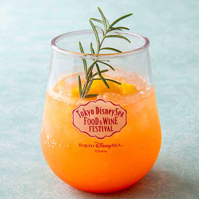 スパークリングカクテル（ピスコ＆トロピカルフルーツシロップ）