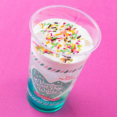 スパークリングドリンク（ピーチ＆グリーンアップルシロップ）