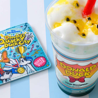 スパークリングゼリードリンク（トロピカルフルーツ＆オレンジ）、スーベニアコースター付き
