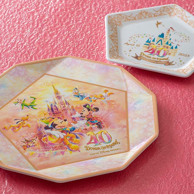 スペシャルスーベニアプレート（ディズニー40周年スーベニアグッズ）