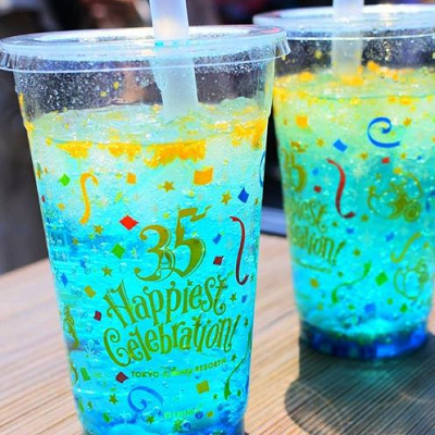 スペシャルスパークリングドリンク（ブルーシロップ）